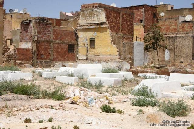 maroc meknes cimetiere juif ancien tombes ZBL 0003