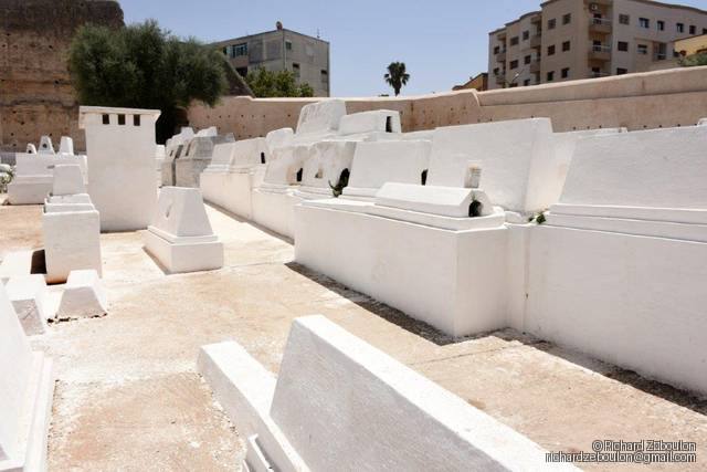 maroc meknes cimetiere juif ancien tombes ZBL 9974