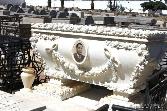 maroc rabat av jazirat al arabe cimetiere juif ancien tombe botbol raphael ZBL 5376