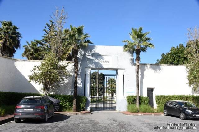 maroc rabat av hassan II cimetiere juif nouveau portail ZBL 6729 (122)