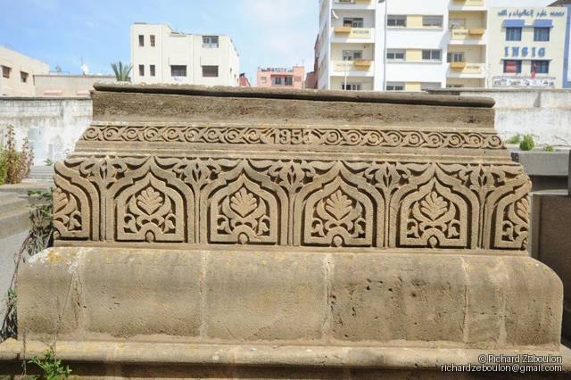 maroc sale cimetiere juif tombe ZBL 0116 (84)