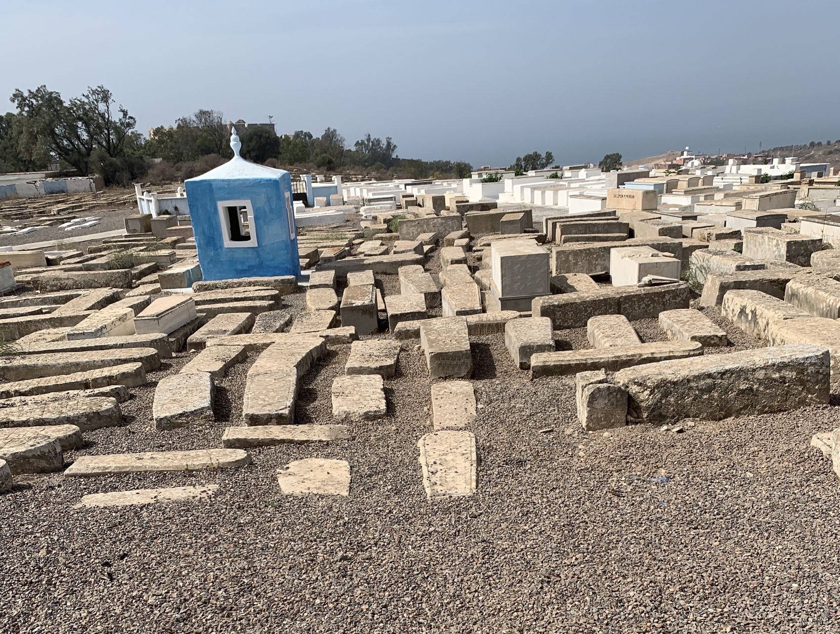 Le cimetière juif de Safi, au-dessus de l'Atlantique