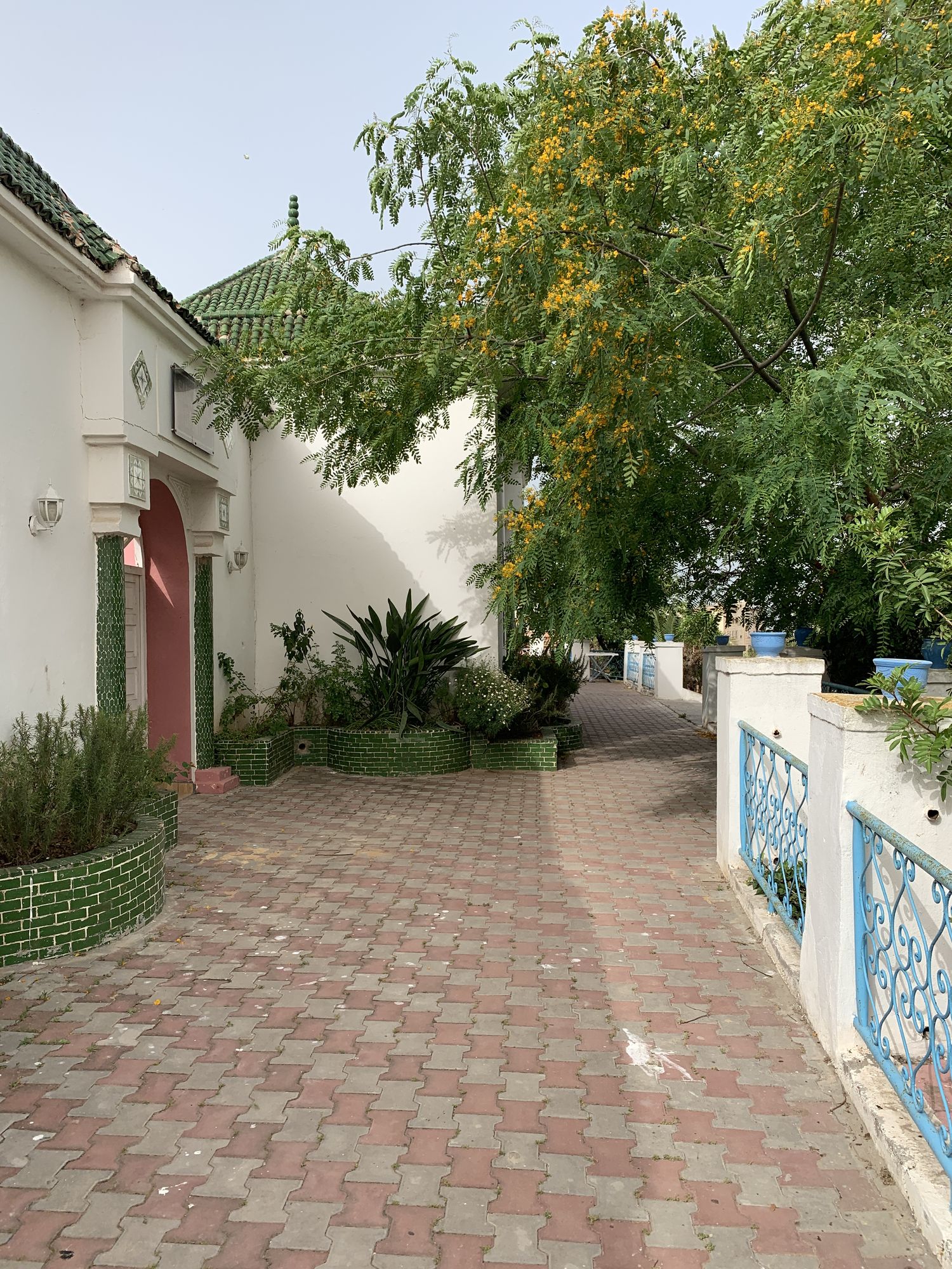 L'entrée du sanctuaire