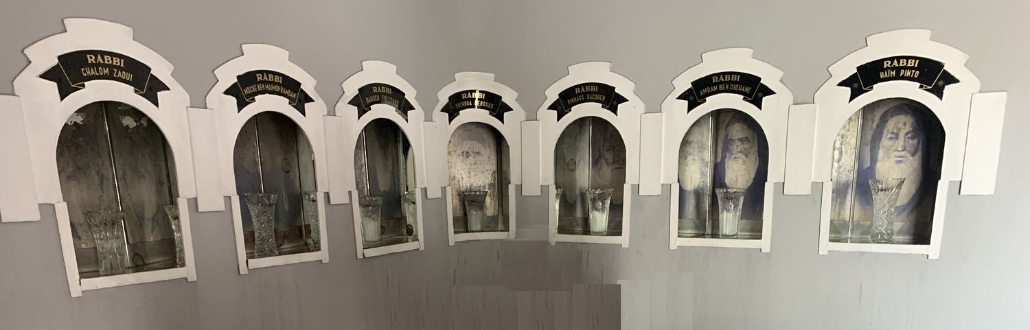 Les sept niches du sanctuaire